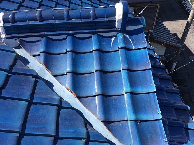 谷板金の劣化に注意